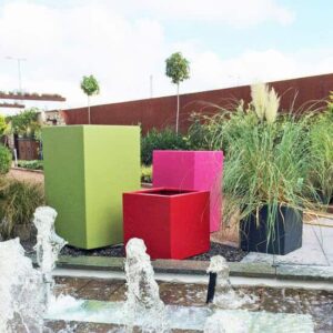Bacs à fleurs en aluminium