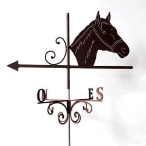 Fabrication artisanale girouette cheval